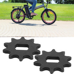 10T Sprocket,Motor Sprocket,420 Model 2Pcs 10 Teeth Steel Motor Chain Sprocket,1