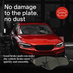 Ceramic Brake Pads Front Rear Honda Civic 2015 Hardware Kit