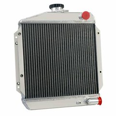 119621-44500 3-Row Full Aluminum Radiator for Yanmar 3TNE74 Diesel Silver