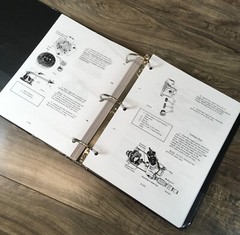 International 1440 1460 1480 Combine Service Manual Set Repair Shop Book