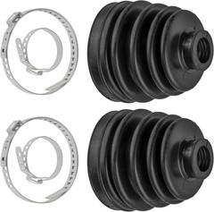 Caltric Rear Axle Inner And Outer Cv Boot Kits Compatible with Polaris Sportsman