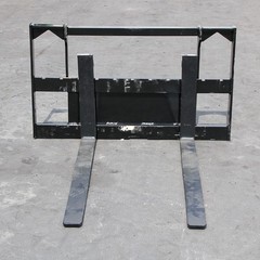 Mini Skid Steer Equuipment 500lbs 35.5″ Pallet Fork Tool Industrial Handling