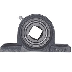 For Tufline TPBT60 .GW208PPB5-P 1-1/8″ Square Disc Pillow Block Bearing