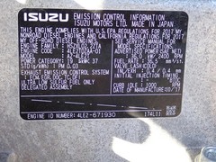 2017 Isuzu 4LE2 Turbo Diesel Engine RUNS MINT! LOW HOURS! VIDEO! 4LE2T