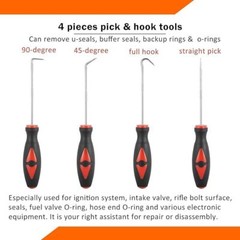 Hydraulic Cylinder Repair Tool Kit for skid steers, loaders, backhoes 17pcs