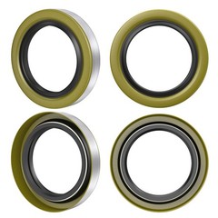 “4pcs Grease Seals For Trailer Axle Hub 1.719” I.D x 2.565” O.D 3500 lbs”