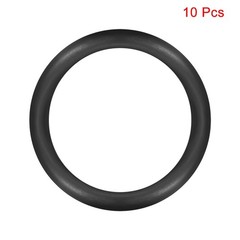 uxcell Nitrile Rubber O-Rings 33mm OD 25mm ID 4mm Width, 25mmx33mmx4mm, Black
