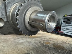 GM V6 VORTECH 4.3L Crankshaft LPG YALE Forklift GOOD USED 580008777