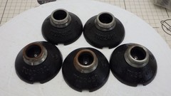 Lot of 5 WABCO 1032462 Cast Iron Dome Valve Caps PC502465 BX1 BX2 BX3