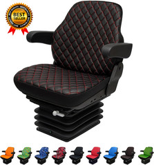Heavy Duty Tractor Seat Cover for Cabinet Tractors without Headrest Forklift