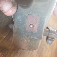 Schebler TCX 39 Carburetor Most Likely From A Marine Hercules Or John Deere