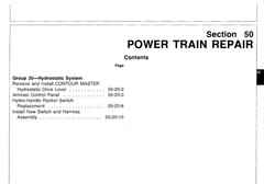 4 Service Manual JOHN DEERE 9400 9500 9600 COMBINES TM1401 TM1402 Diagnosis Test