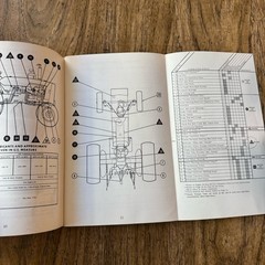 J.I. Case 480–580 Construction King Wheel Tractor Operator’s Manual Original
