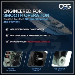 New Starter Compatible with OMC Johnson Evinrude Marine 40-75HP
