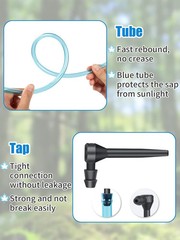 20Set Maple Syrup Tapping Kit – Tree Taps and Food 20 Count (Pack of 1)