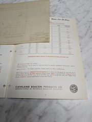 CLEVELAND BEACON CATALOG #J80 FULL 3 DIMENSIONAL LOAD COMPENSATING HEAD ASSEMBLY