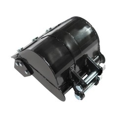 12inch/300mm Digging Bucket Attachment For Mini Excavator Trench Buckets w/Teeth
