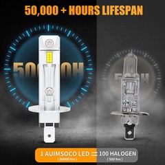 LED Tractor Headlight Kit For Kioti DK6020 DK6020CH-EU 6000K Bright White 4pcs