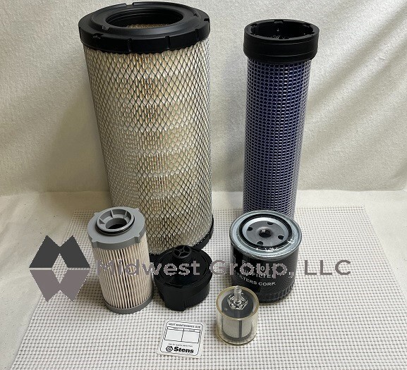 500 Hours Maint Filter Kit for Caterpillar 236D 242D 246D 262D 272D 272D2 277D