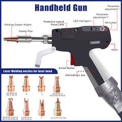 1500W 4in1 Raycus Handheld Laser Welder Laser Welding Cutting Cleaning Machine