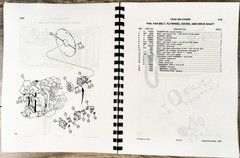 Case 1845C Uni-Loader Skid Steer Service Parts Operators Manual Repair Shop Book