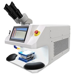 200W Jewelry Spot Laser Welder Laser Welding Machine For Gold Silver Metal 7inch