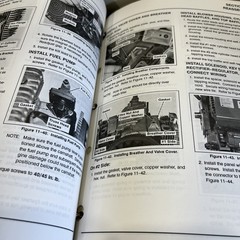 Kohler Magnum Parts-Engines Orig. Service Repair Manual Book 1988-95 Large Size