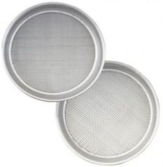 Gold Sieve Set Panning Prospecting Sieves Classifier Gem Fossicking Pan 2pc