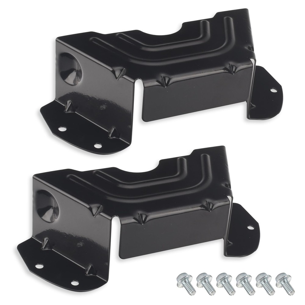 BERPSE 2-Pack 783-06424A-0637 Spindle Pulley Belt Guard Cover BLACK