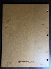 Caterpillar 3208 Industrial & Generator Set Engine Operation Maintenance Manual