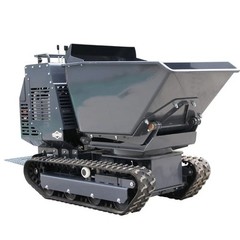 Mini Tracked Dumper Rotating Dump Trucker with B&S Gasoline Engine 180° Rotation