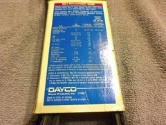 Serpentine Belt Dayco 5070855