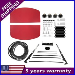 Sun Shield Tuff Top Tractor Canopy For 2″ x 2″ or 2″ x 3″ ROPS 48″ X Red NEW