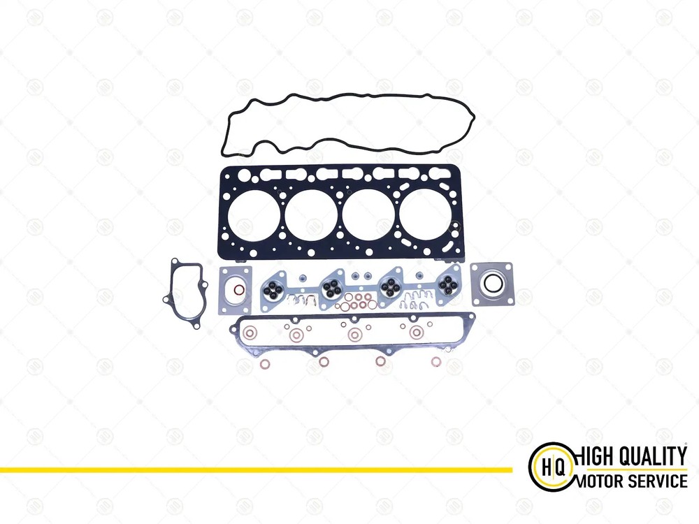 Upper Gasket Set With Head Gasket Metal For Kubota 1G556-99352, V3300 TDI, V3300
