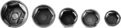 Motorcycle Screw Cap Nut Bolt Cover Decoration in Black Color: Black