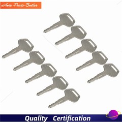 10 keys Fits Komatsu Forklift, Kalmar, Dressta, Sakai Forklift