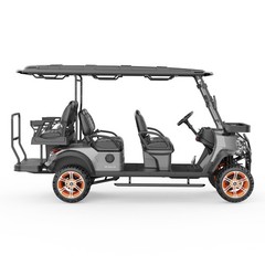 Wolverine 2026 grey 6-Seat Golf Cart Street-Legal 60KM Range 5H Charge Time