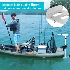 Universal Transom Trolling Motor Mount for Kayaks, Universal Fit for Any Boat…