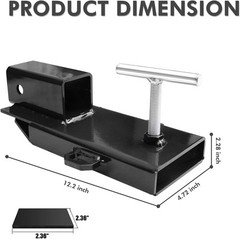 Forklift Trailer Hitch Attachment, EBESTTECH 1PC Fork Trailer Hitch Attachmen…