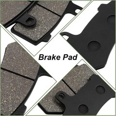 Front and Rear Brake Pads for Harley Road Glide 2008-2021, FLHX Street Glide 200