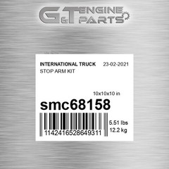 SMC68158 STOP ARM KIT fits INTERNATIONAL TRUCK (Surplus Open Box)