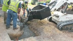 MINI SKID STEER 3/4 YARD CONCRETE BUCKET – HOPPER, TORO DINGO ETC