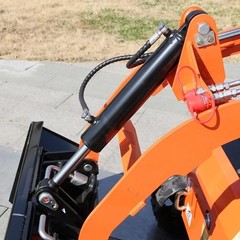 Upgraded Mini Skid Steer Loader 13.5HP Tracked Loaders RATO Engine,EPA Free Ship