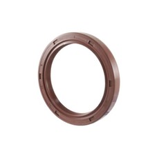 EAI 48x62x8mm FPM/FKM Oil Shaft Rotary Seal w/ Stainless Steel Spring Dbl Lip