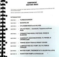 International DT-466B Diesel Engine UDT-466 UDT-466B Power Unit Service Manual