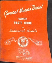 General Motors Diesel Owners Parts Book Industrial Models Detroit Diesel Engine