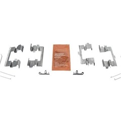 Brake Rotor and Pads Kit Disc and Fits Front 12.6 Inches (Cast Iron)