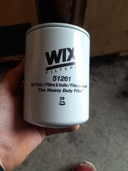 Wix 51261 Oil Filter Replaces Napa 1261 New Old Stock In Original Box