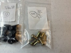 Lot Of Rivets For John Deere 5/16 X 1/2 (12), 5/16 X 3/8 (12) , 1/4 X 1/2 (8)