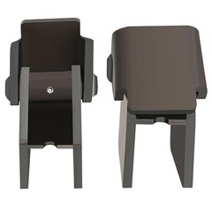 2 PCS Heavy Duty Steel Dump Truck Trailer Hinges Work on Any 2″ Rectangular T…
